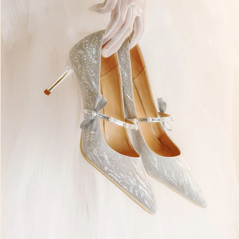 Jimmy Choo Aurelie pumps verfraaid met parels Zwart