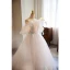 Simple Blanche Perle Noeud Robe De Mariée 2023 Princesse De l'épaule Sans Manches Dos Nu Train De Balayage Mariage