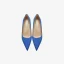 Modest / Simple Royal Blue Satin Prom Pumps 2023 12 cm Stiletto Heels Pointed Toe Pumps High Heels