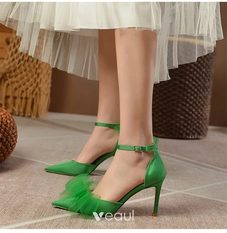 Emerald Prom Shoes