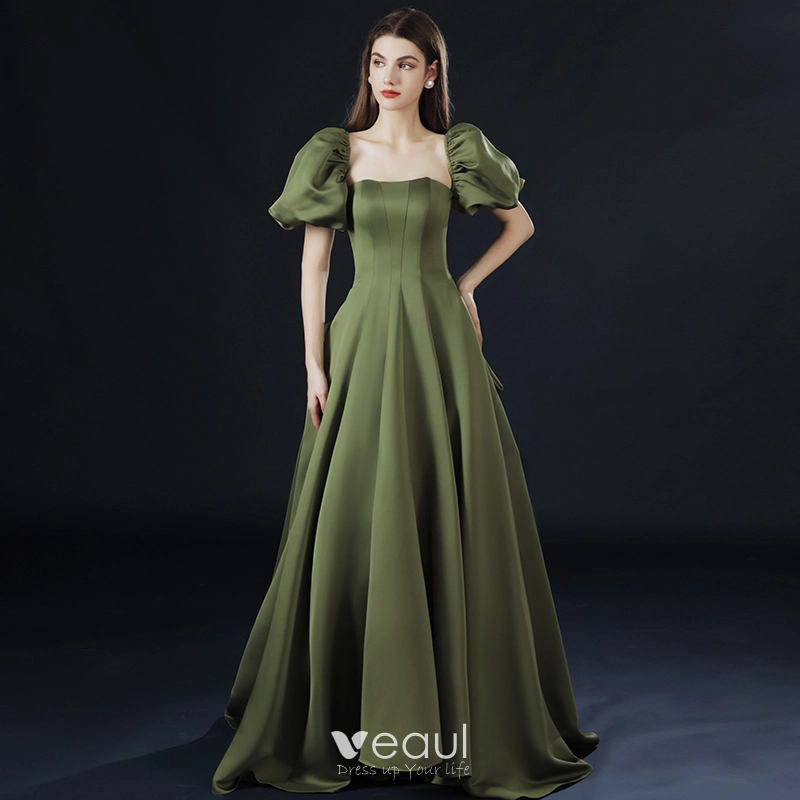 Olive green 2024 vintage dress