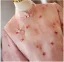 Chinese style Blushing Pink Printing Evening Party Cheongsam 2025 Trumpet / Mermaid High Neck Short Sleeve Floor-Length / Long