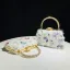 Fashion Ocean Blue Butterfly Tassel Prom Handbag 2025 Clutch Bags
