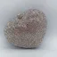 Charmant Rouge Forme de coeur Faux Diamant Pochette 2022 Métal Cocktail