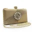 Bling Bling Svart Rhinestone Paljetter Aften Clutch Veske 2023