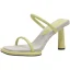 Fashion Summer Yellow Street Wear Womens Sandals 2022 10 cm Stiletto Heels Open / Peep Toe Sandals High Heels