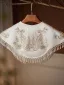 Vintage Vita Handgjort Beading Paljetter Sjalar 2025