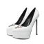 Mote Rød Lær Aften Pumps 2022 Patent Lær 13 cm Stiletthæler Spisse Pumps Høyhælte