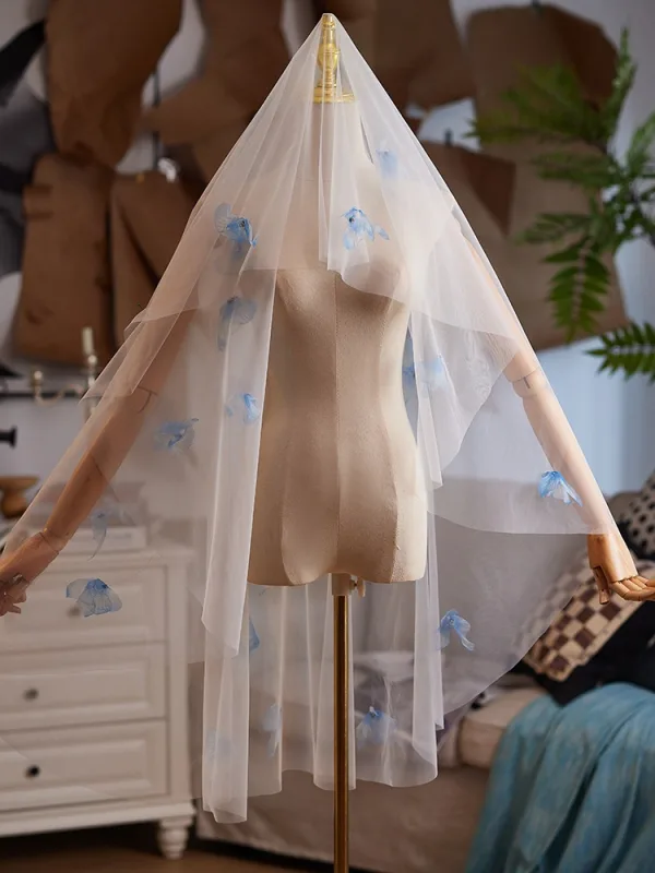 Chic / Belle Blanche Fait main Appliques Promo châle 2025