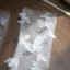 Elegant White Handmade  Butterfly Appliques Pearl Wedding Bridal Gloves 2026 Tulle