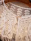 Snygga / Fina Vita Handgjort Beading Broderade sjal 2025