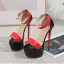 Sexy White Cocktail Party Womens Sandals 2023 Ankle Strap 16 cm Stiletto Heels Open / Peep Toe Sandals High Heels