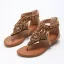 Römisch Schwarz Sommer Strand Strass Sandalen Damen 2022 Knöchelriemen Flache Peeptoes Sandaletten