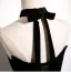 Sexy Black Evening Dresses 2025 Trumpet / Mermaid Strapless Sleeveless Backless Sweep Train Evening Party Formal Dresses