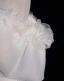Vintage / Retro White Ruffle Satin Wedding Dresses 2024 Trumpet / Mermaid Off-The-Shoulder Short Sleeve Backless Court Train Wedding
