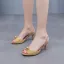 Sexy Gold Pearl Evening Party Womens Sandals 2024 6 cm Stiletto Heels Pointed Toe Sandals High Heels