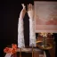 Vintage / Originale Blanche Perlage Paillettes En Dentelle Fleur Mariage Gants Mariage 2026 Tulle