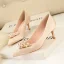 Edles Rot Satin Ball Pumps 2022 Perle Strass 6 cm Stilettos Spitzschuh Pumps Hochhackige