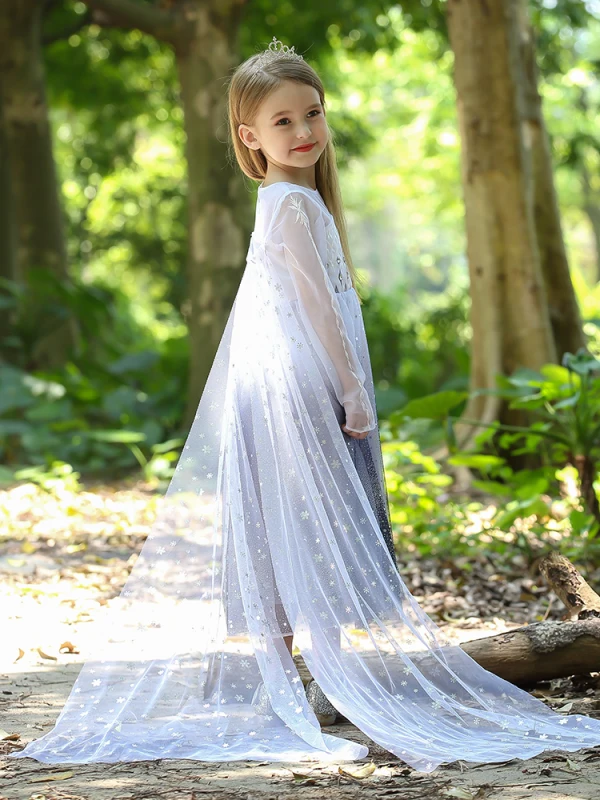 Chic / Beautiful Gradient-Color Sequins Birthday Flower Girl Dresses 2023 A-Line / Princess Scoop Neck Floor-Length / Long Flower Girl Dresses