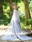 Chic / Beautiful Gradient-Color Sequins Birthday Flower Girl Dresses 2023 A-Line / Princess Scoop Neck Floor-Length / Long Flower Girl Dresses