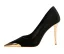 Fashion Burgundy Evening Party Suede Pumps 2023 10 cm Stiletto Heels Pointed Toe Pumps High Heels