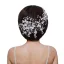 Sjarmerende Hvit Perle Rhinestone Legering Bryllup Har Tilbehor 2024
