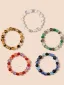 Inhabituel Vert Fait main Cristal Naturel Cristal Fantôme Vert Bracelets 2025 Accessorize