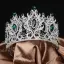 Baroque Vert Faux Diamant Accessoire Cheveux Mariage 2024 Alliage Mariage Accessorize