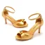 Schlicht Sommer Himmelblau Perle Ball Sandalen Damen 2023 Knöchelriemen 7 cm Stilettos Peeptoes Sandaletten Hochhackige
