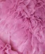 Exaggerated Fuchsia Cascading Ruffles Prom Dresses 2024 Ball Gown Off-The-Shoulder Puffy Short Sleeve Backless Chapel Train Prom Formal Dresses