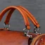 Vintage / Retro Leather Brown Street Wear Women's Bags Handbag 2023