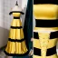 Fashion Yellow Satin Evening Dresses 2023 A-Line / Princess Strapless Sleeveless Backless Floor-Length / Long Evening Party Formal Dresses