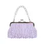 Chic / Beautiful Fashion White Pearl Prom Clutch Bags 2023