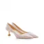 Bling Bling Gold Sequins Leather Wedding Shoes 2026 5 cm Stiletto Heels Pointed Toe Wedding Pumps High Heels