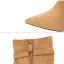 Mote Brun Sløyfe Gateklær Boots Dame 2022 8 cm Stiletthæler Spisse Boots