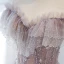 Piękne Ciemny Róż Sukienki Na Bal 2022 Princessa Wzburzyć Przy Ramieniu Rhinestone Z Koronki Kwiat Kótkie Rękawy Bez Pleców Długie Bal Sukienki Wizytowe
