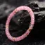 Charmant Fait main Rougissant Rose Dégradé De Couleur Fleur De Cerisier Cristal Naturel Bracelets Accessorize 2026