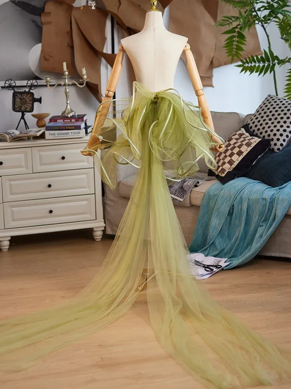 Mode Vert Cendré Promo Tulle Châles 2025
