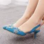 Bling Bling Sky Blue Rhinestone Prom Womens Shoes 2023 6 cm Stiletto Heels Pointed Toe Womens Sandals High Heels