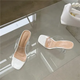 Sexy Été Désinvolte Noire Sandales Femme 2022 9 Cm Talons Aiguilles Peep Toes Bout Ouvert Sandales Talons Hauts