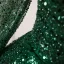 Vintage / Retro Dark Green Beading Pearl Sequins Prom Dresses 2025 Ball Gown Square Neckline Long Sleeve Backless Floor-Length / Long Formal Dresses