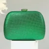 Modest / Simple Bling Bling Green Sequins Prom Clutch Bags 2023