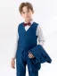 Ocean Blue Wedding 6-piece Boys Wedding Suits 2024 Body Jewellery Coat Pants Shirt Tie Vest