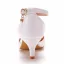 Chic / Beautiful Sky Blue Evening Party Womens Shoes 2023 Pearl Rhinestone Tassel Ankle Strap 5 cm Stiletto Heels Pointed Toe Womens Shoes High Heels