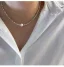 Bling Bling Silver Sterling Silver Prom Pearl Necklace Bracelets Accessories 2023