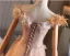 Chic / Beautiful Champagne Appliques Sequins Prom Dresses 2026 A-Line / Princess Off-The-Shoulder Short Sleeve Backless Floor-Length / Long Prom Formal Dresses