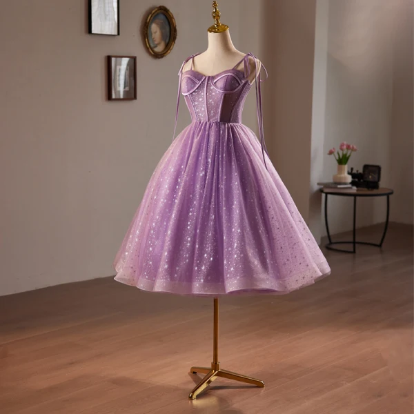 queen of sparkles graduation dress QUEEN OF SPARKLES Sequin CHAMPAGNE TOWER Shoulder Pad Dress main image 1