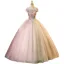Élégant Rougissant Rose Perlage Paillettes En Dentelle Fleur Robe De Bal 2023 Robe Boule De l'épaule Sans Manches Dos Nu Longue Robe De Bal