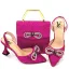 Sparkly Sexy Multi-Colors Rainbow Rhinestone Bow Sequins Womens Sandals Clutch Bags 2023 Cocktail Party Evening Party Womens Sandals Clutch Bags