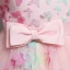 Lovely Blushing Pink Butterfly Appliques Birthday Flower Girl Dresses 2024 Ball Gown Scoop Neck Sleeveless Bow Sash Floor-Length / Long